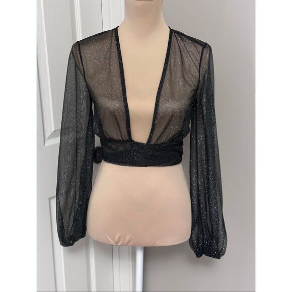 Windsor black mesh glitter jacket - Picture 6 of 14